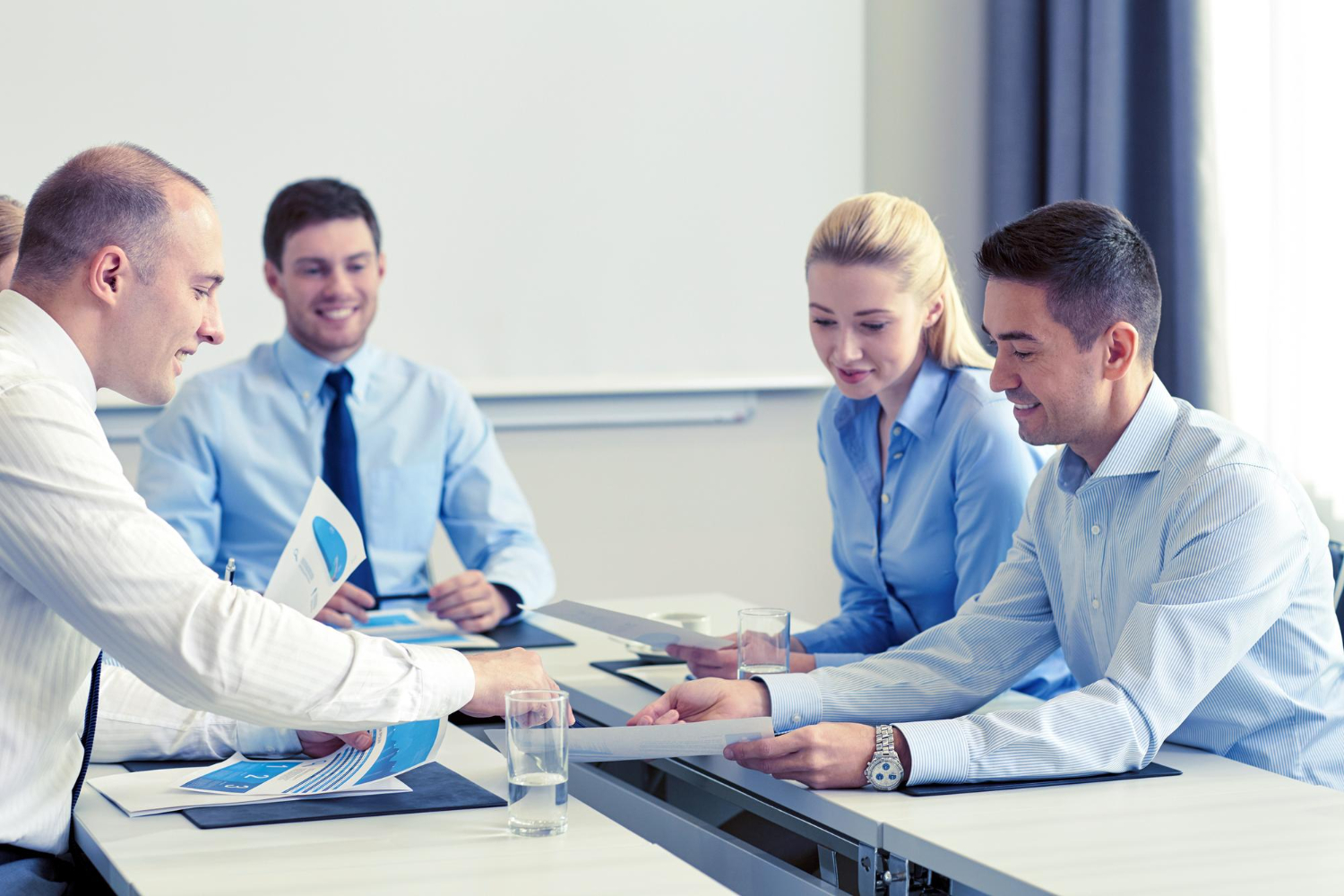 Business team meeting